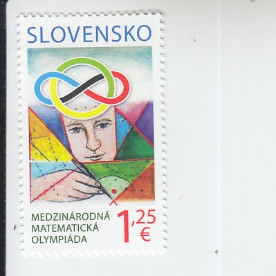 2019 Slovakia Mathematics Olympiad (Scott 820) MNH
