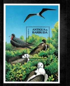 Antigua 1994 - Birds, Nature - Souvenir Stamp Sheet - Scott #1856 - MNH