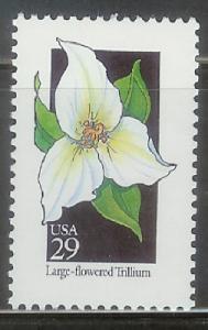 2652 Wildflowers - Trillium F-VF MNH single stamp 