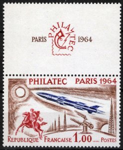 ZAYIX France 1100 MNH With Labels Space Rocket Communications Horses 051023SM154