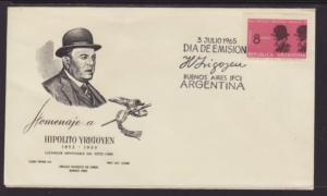 Argentina 779 Yrigoyen U/A FDC