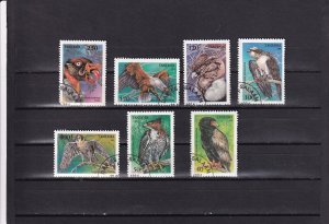 SA02 Tanzania 1994 Birds of Prey used stamps