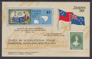 Samoa 533 Souvenir Sheet MNH VF