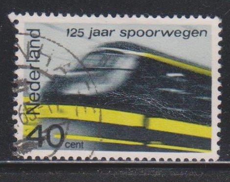 Netherlands,  40c Locomotiive (SC# 426) Used