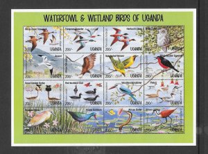 BIRDS - UGANDA #1298 MNH