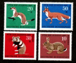 Germany B422-B425 Mint NH!