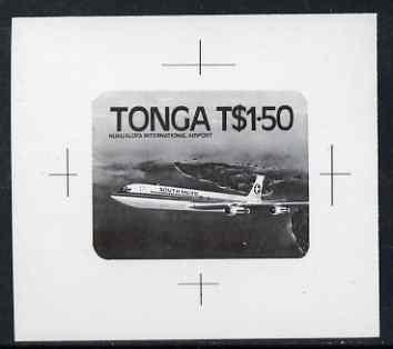 Tonga 1983 Boeing 707 1p50 (from Niuafo'ou Airport set) B...