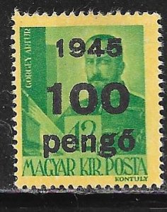 Hungary 698: 100p on 12f Artur Gorgey, used, F-VF