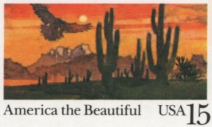 #UX127 15c America the Beautiful: Red Tailed Hawk, Mint **ANY 5=FREE SHIPPING**