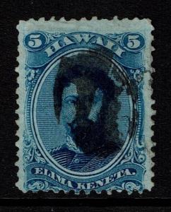 Hawaii SC# 32, Used, lower left thin - Lot 022617