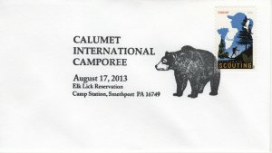 SCOUT CANCEL - CALUMET INT CAMPOREE, CAMP STATION, SMETHPORT, PA  2013 SC874