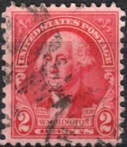 United States 707 - Used - 2c George Washington  (1932) (2)