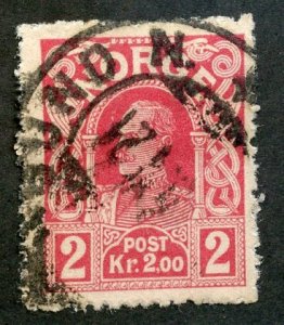 Norway, Scott #72, Used