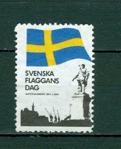 Sweden. Poster Stamp 1968  Flag National Day June 6