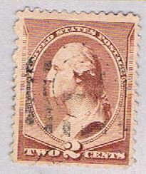 U.S. 210 Used Washington 2c 1 1883 (BP53130)
