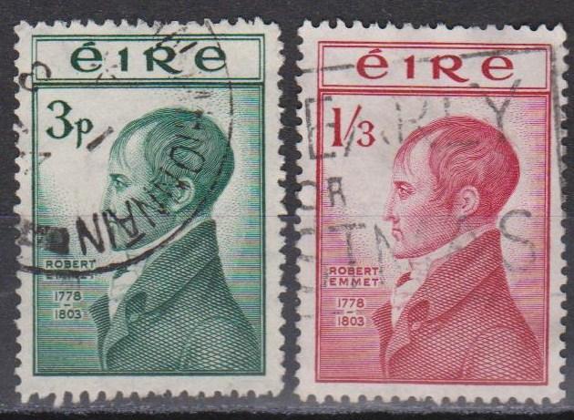 Ireland #149-50 F-VF Used CV $26.35 (B1615)