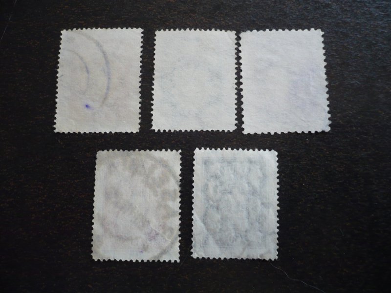 Stamps - Lithuania - Scott# 235-239 - Used Part Set of 5 Stamps