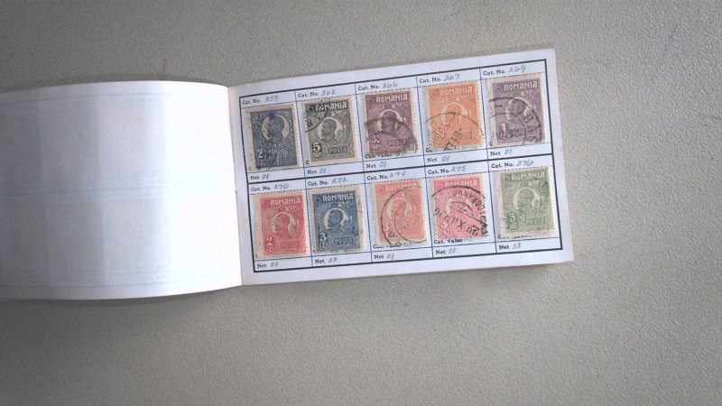 ROMANIA COLLECTION IN APPROVAL BOOK, MINT/USED