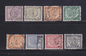 Netherlands Indies 38-45 Set U Numerals