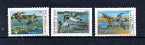 RUSSIA - 1990 - BIRDS - DUCKS - WILD DUCKS -