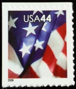 2009 44c American Flag, SA Scott 4396 Mint F/VF NH