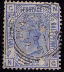 GB UK Scott #82 PL-22 London Cancellation F-VF