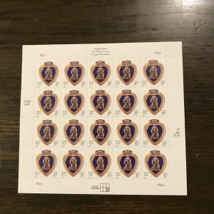 US SCOTT 3784 Sheet/20 37¢ 2003 Purple Heart (3) - MNH- Superb