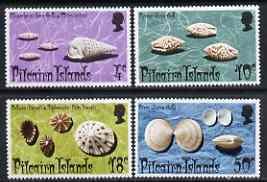 PITCAIRN IS. - 1974 - Shells - Perf 4v Set - Mint Never Hinged