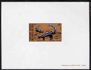 French Afars & Issas 1975 Wild Animals 70f (Zorilla) ...