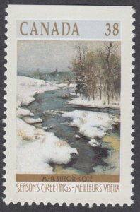 Canada - #1256b Christmas - Winter Landscapes Booklet Stamp - MNH