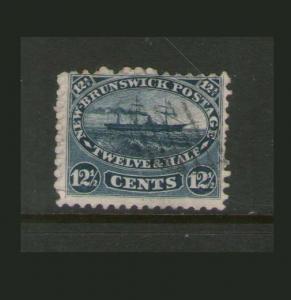 Canada New Brunswick 1860 Sc 10 FU