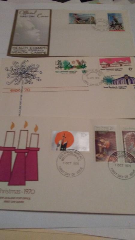 NEW ZEALAND FIRST DAY COVERS LOT OF 66 ASSORTED FDCS  $220