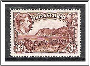 Montserrat #97 KG VI & Carr's Bay MNH