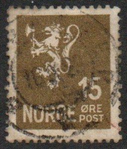 Norway Sc #117 Used