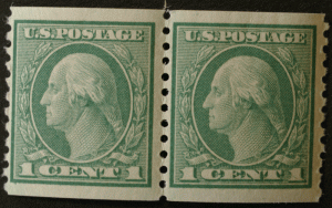 United States #452 Coil Pair MNH