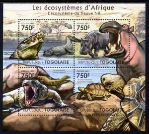 Togo 2011 Ecosystem of Africa - Animals of the River Nile...