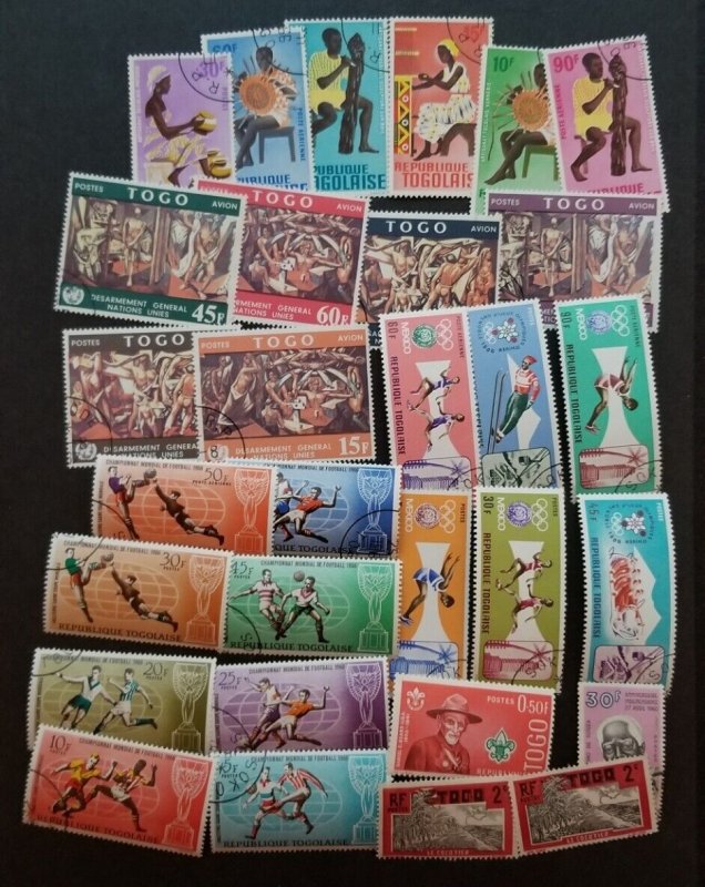 TOGO Used CTO Stamp Lot Collection T5218