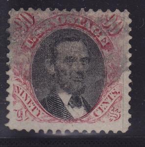 122 VF used neat cancel with nice color cv $ 2000 ! see pic !