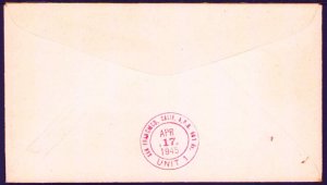 Philippine Is Victory Issue Apr 16 1945 Manila P.O. FDC to Calif