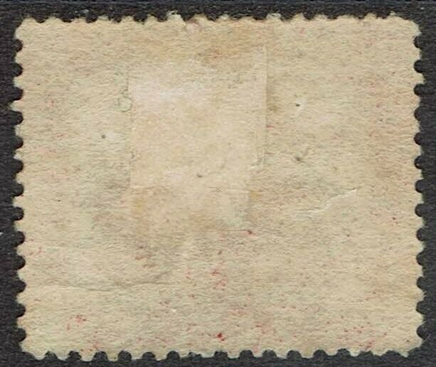 WESTERN AUSTRALIA 1882 SWAN 4D WMK CROWN CA - CROWN LEFT PERF 14 