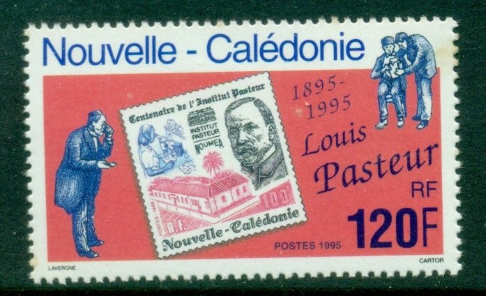 New Caledonia 1995 Louis Pasteur MUH