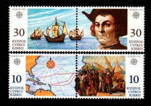 Cyprus # 799a,801a Mint Europa!