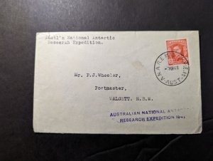 1948 Australia Cover to Walgett NSW Antarctic Research Expedition