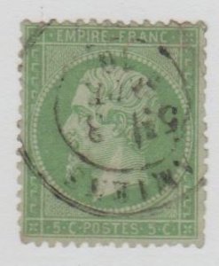 France Scott #23 Stamp - Used Single