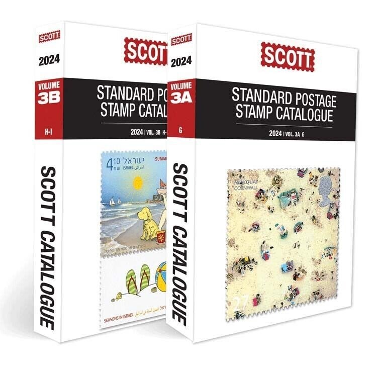 New 2024 Scott Standard Postage Stamp Catalogue US & Worldwide (GI