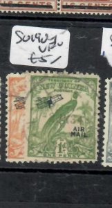 NEW GUINEA BIRDS  1/2D-1D  AIR MAIL   SG 190-191       VFU     P0808H