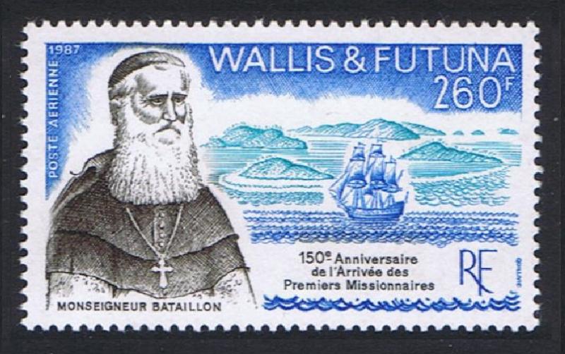 Wallis and Futuna Arrival of First Missionaries SG#526 SC#C155