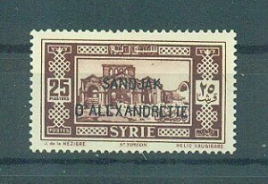 Alexandretta sc# 8 mnh cat value $50.00