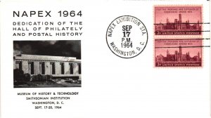 1964 NAPEX Stamp Show Cover – Napex Cachet