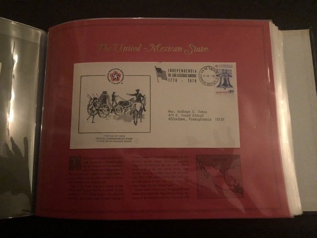 1776- 1976 Beautiful American Revolution Bicentennial First Day Covers